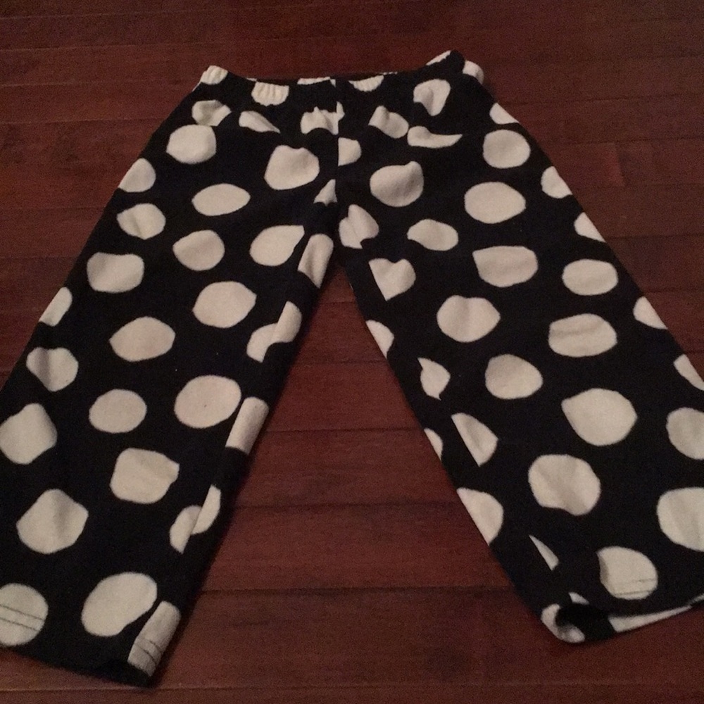 NOT FOR SALE. Carters Fleece polka dot pants